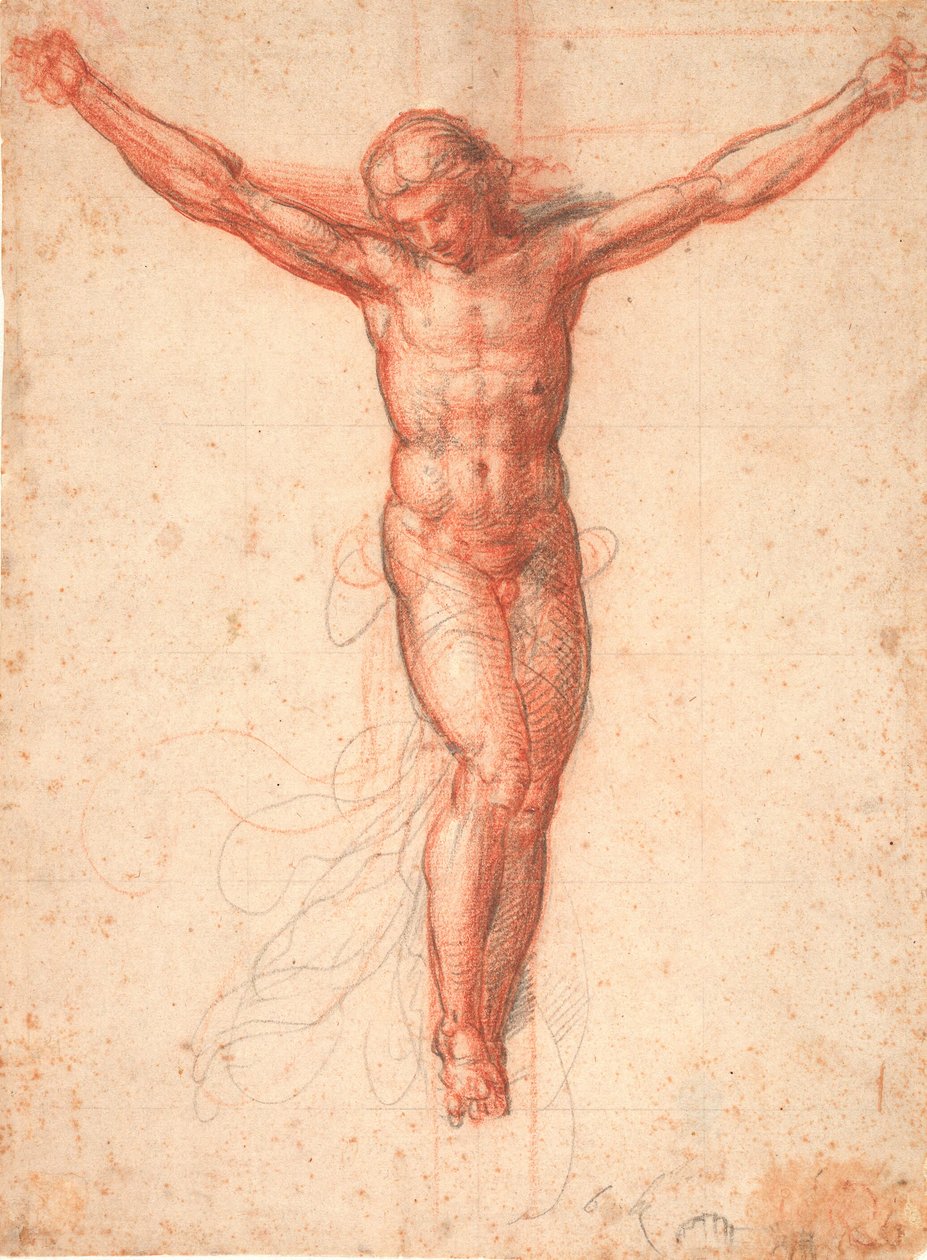 De gekruisigde Christus door Fra Bartolommeo