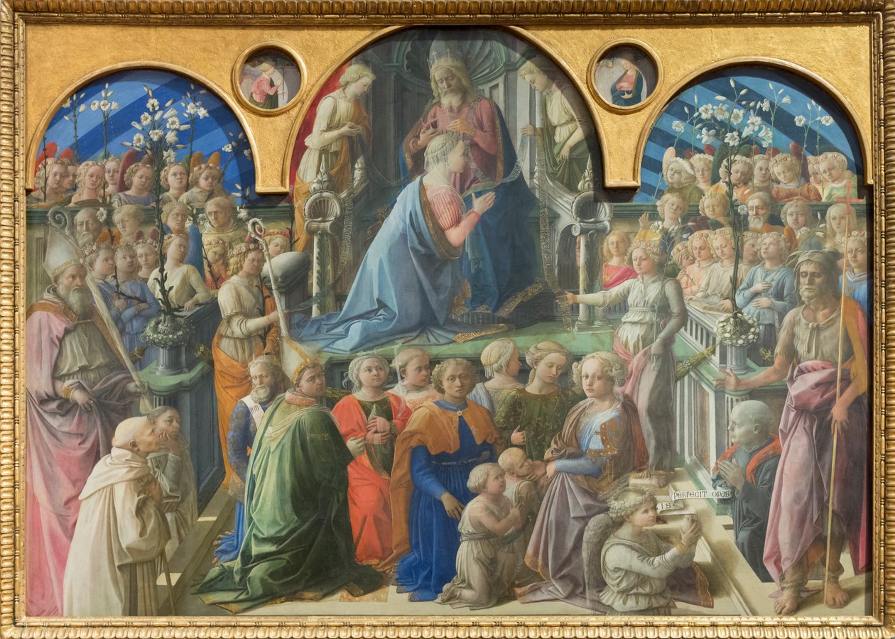 Kroning van de Maagd door Fra Filippo Lippi
