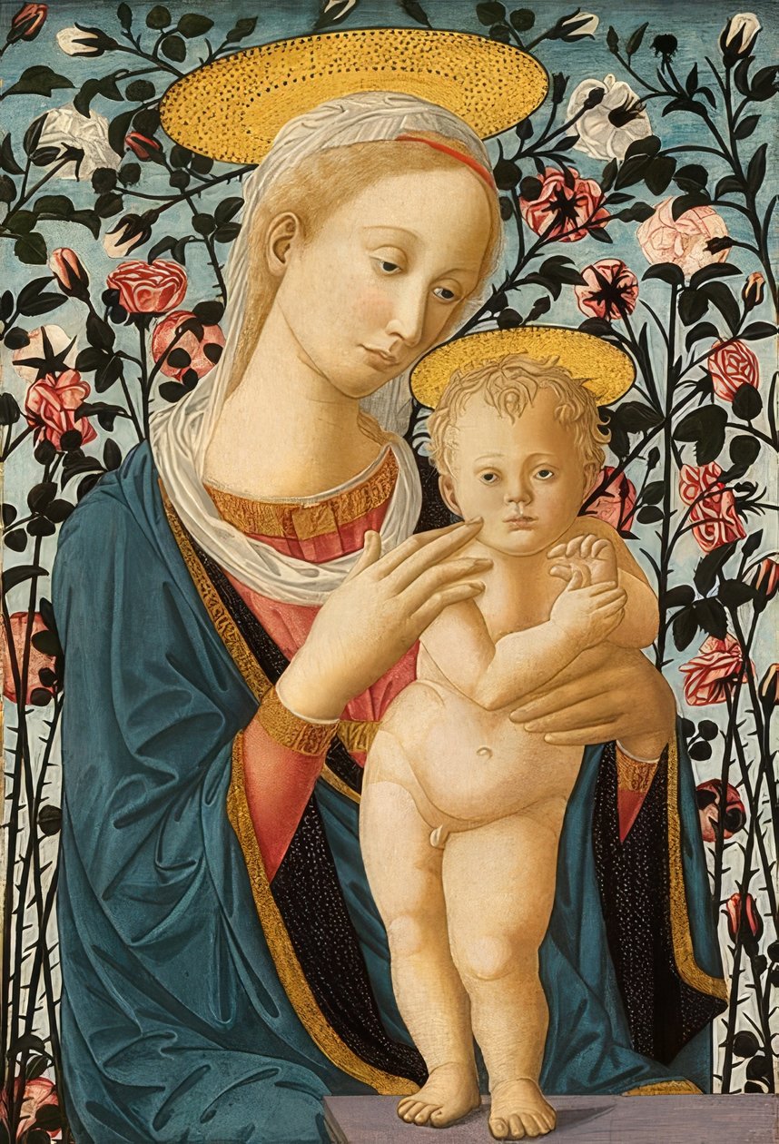 Madonna en kind, ca. 1470 door Fra Filippo Lippi
