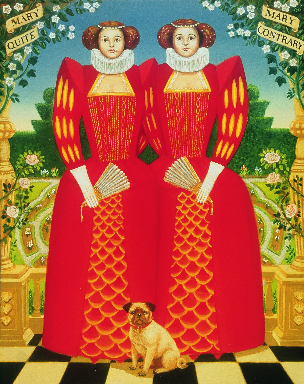 Mary Mary, 1995 door Frances Broomfield