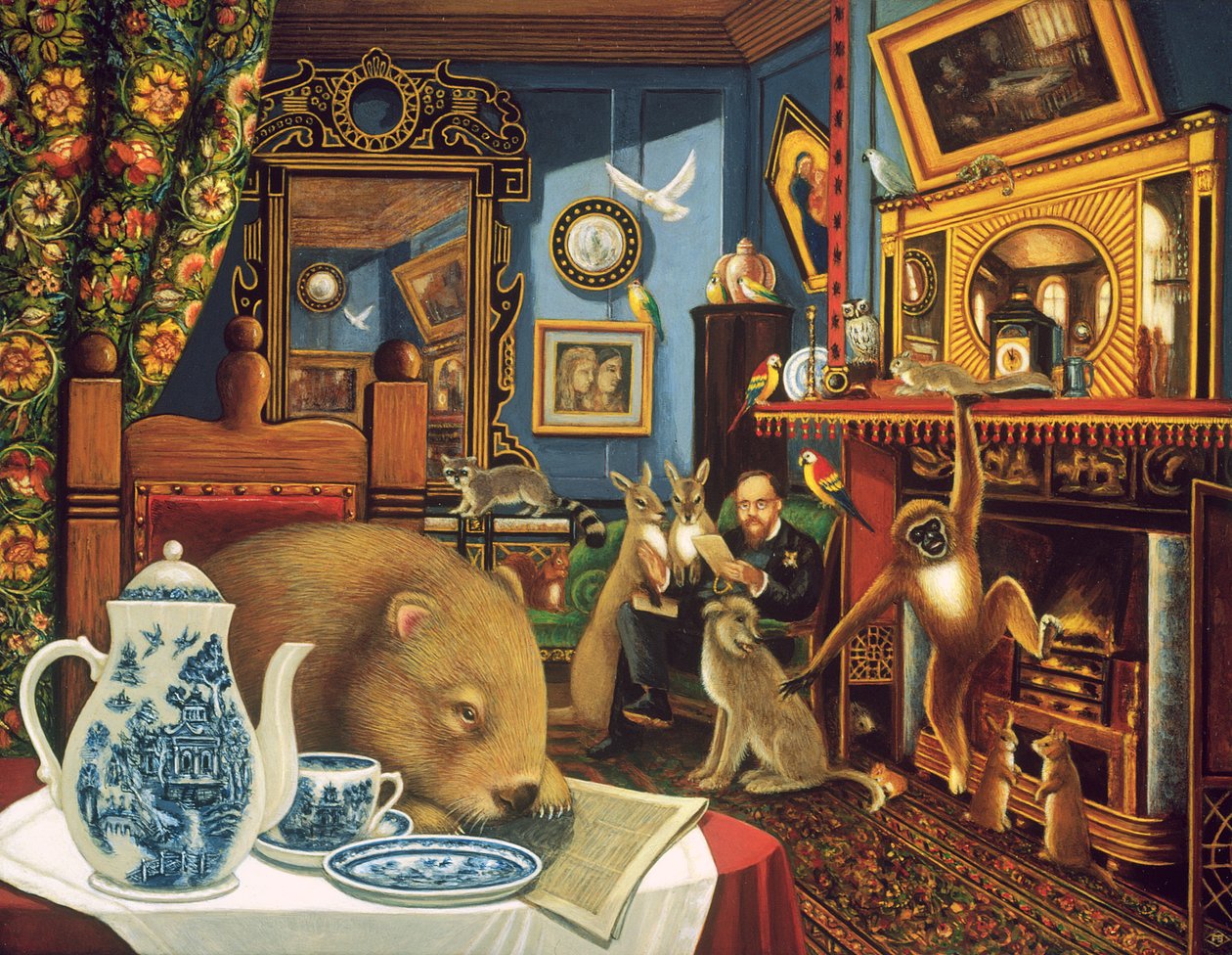 Rossettis Menagerie door Frances Broomfield