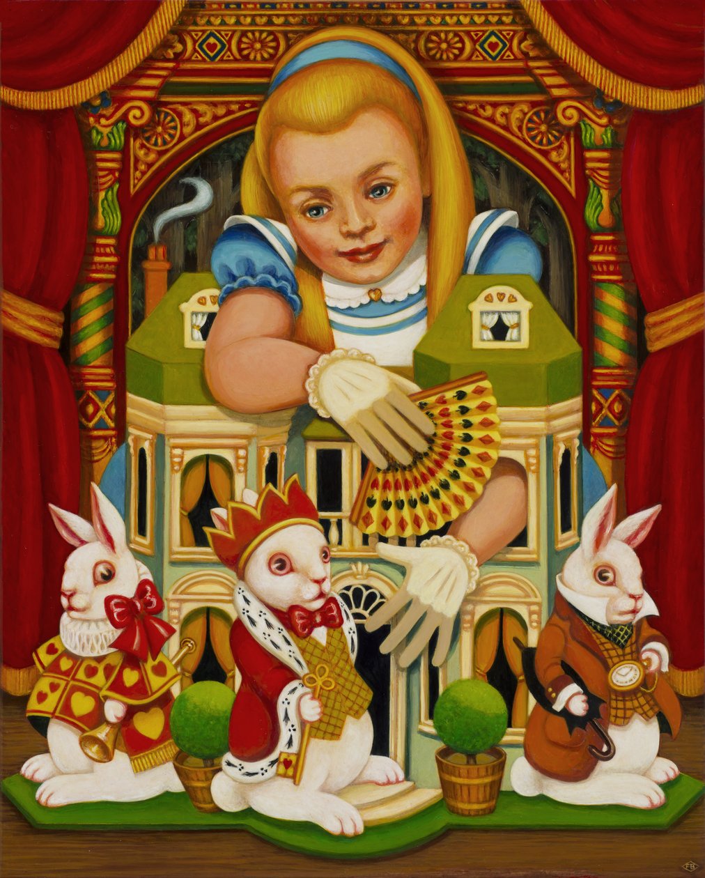 Het Huis van het Witte Konijn, 2015 door Frances Broomfield