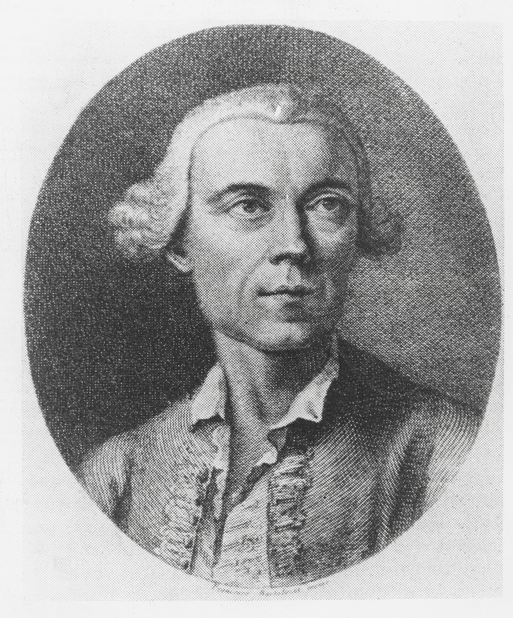 Portret van Carlo Gozzi door Francesco Bartolozzi