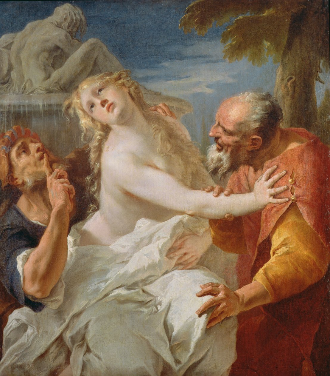 Suzanna en de ouderlingen door Francesco Bernardini