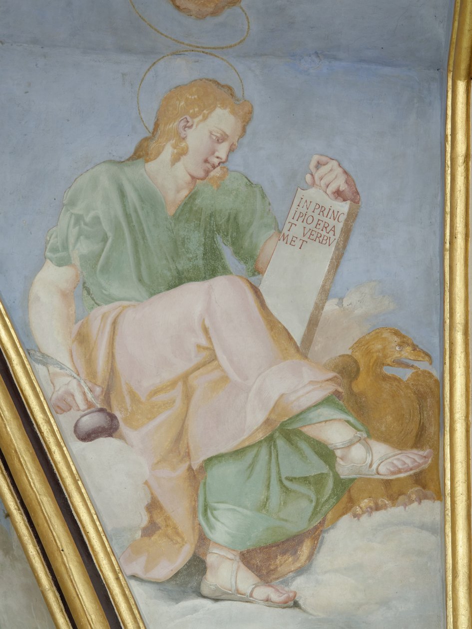 Johannes de Evangelist door Francesco Primaticcio
