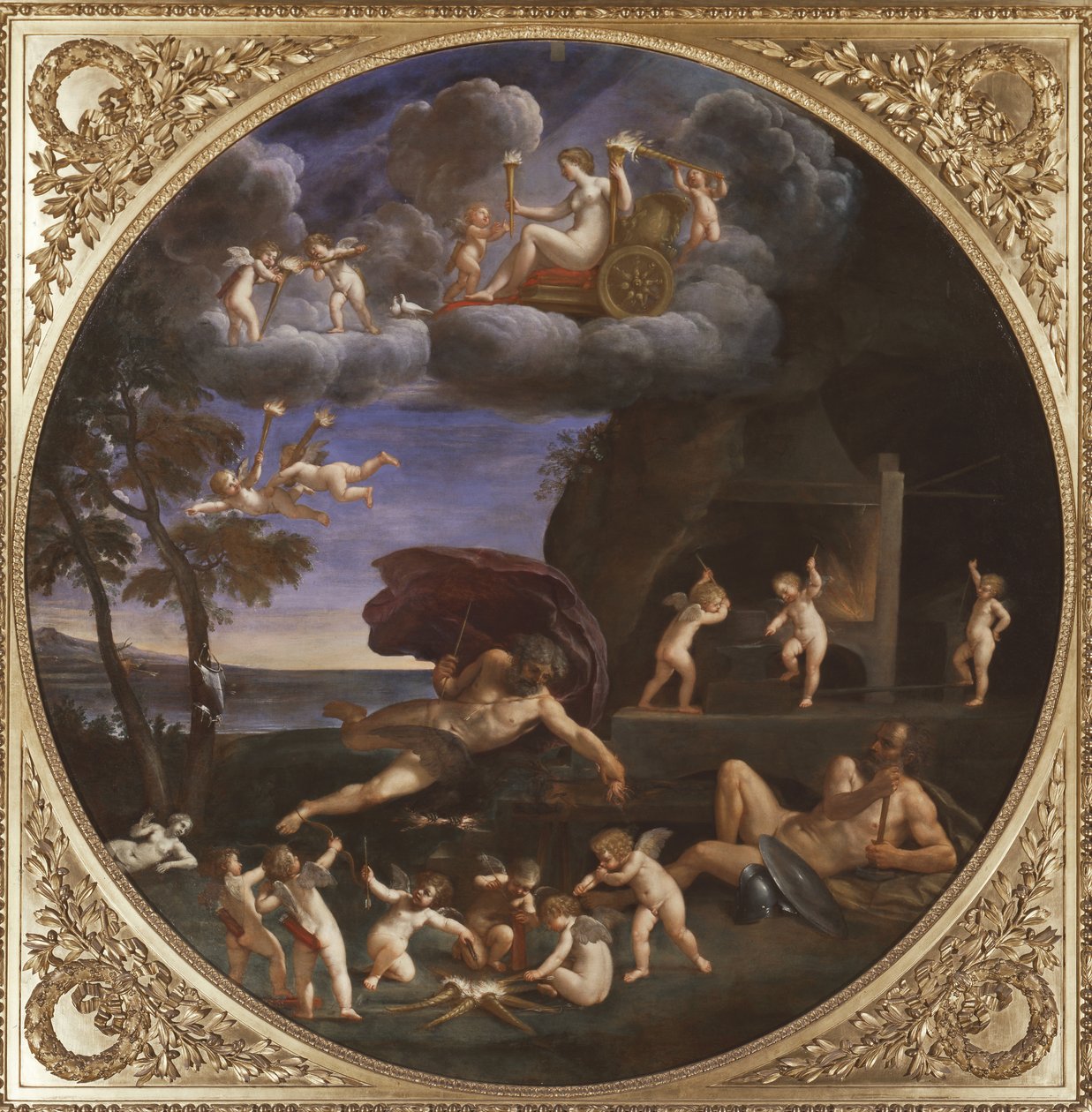 Element van Vuur door Francesco Albani