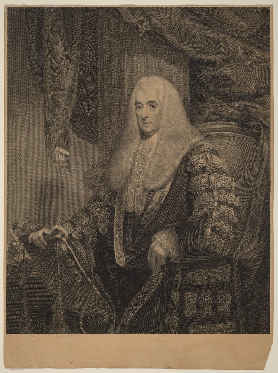 Alexander, Lord Loughborough door Francesco Bartolozzi