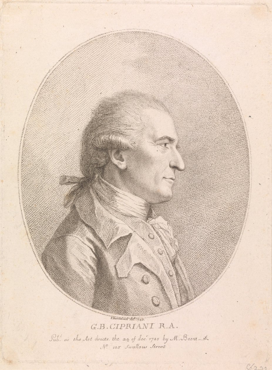G. B. Cipriani, RA door Francesco Bartolozzi