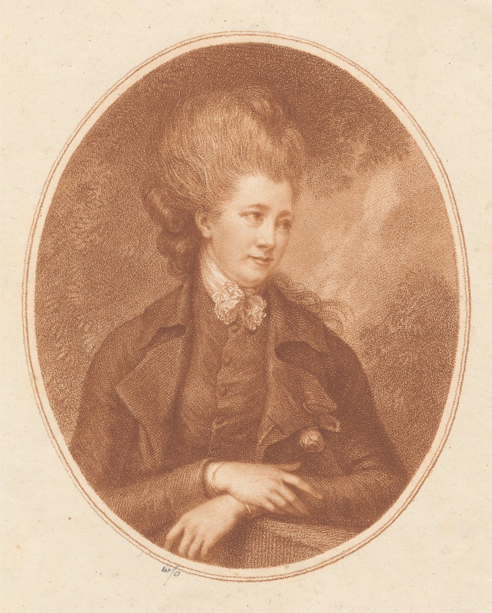 Georgiana, gravin Spencer door Francesco Bartolozzi