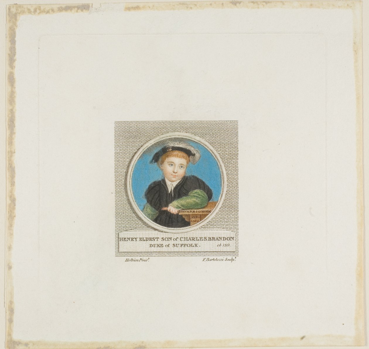 Henry Brandon door Francesco Bartolozzi
