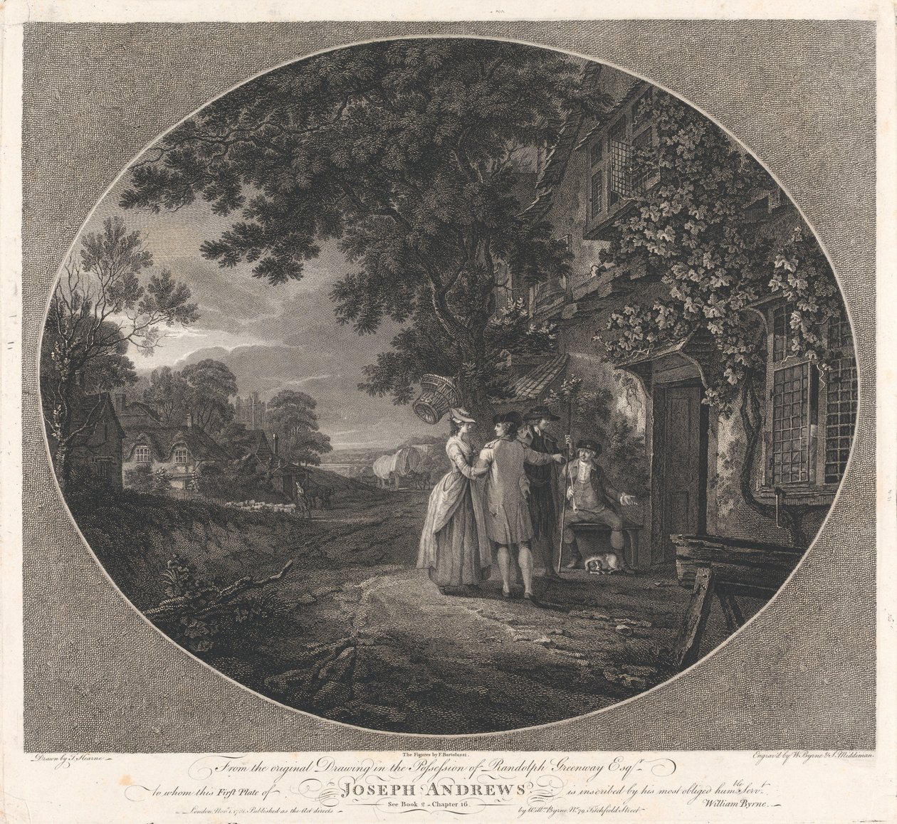 Joseph Andrews door Francesco Bartolozzi