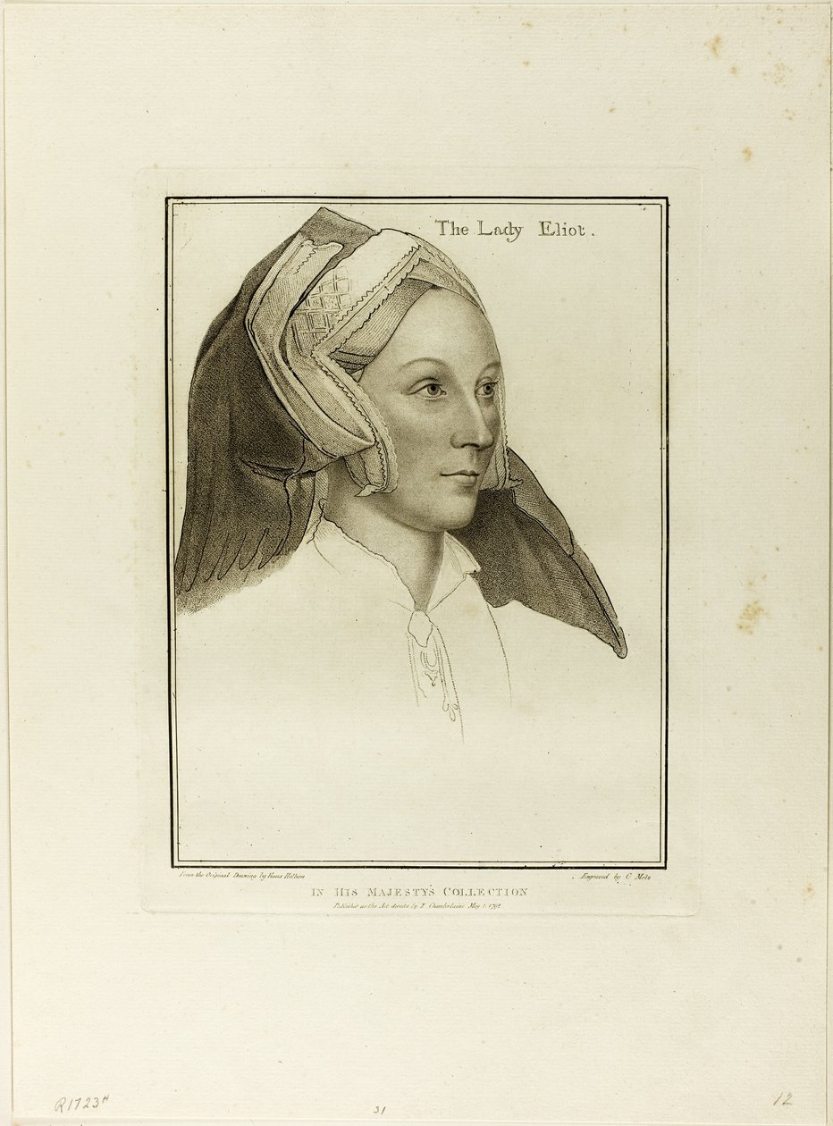 Lady Elyot door Francesco Bartolozzi