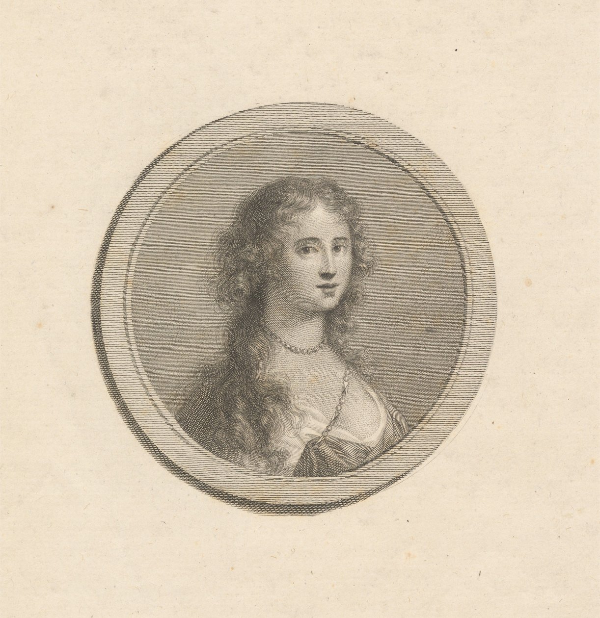 Lady Gertrude, markiezin van Halifax door Francesco Bartolozzi