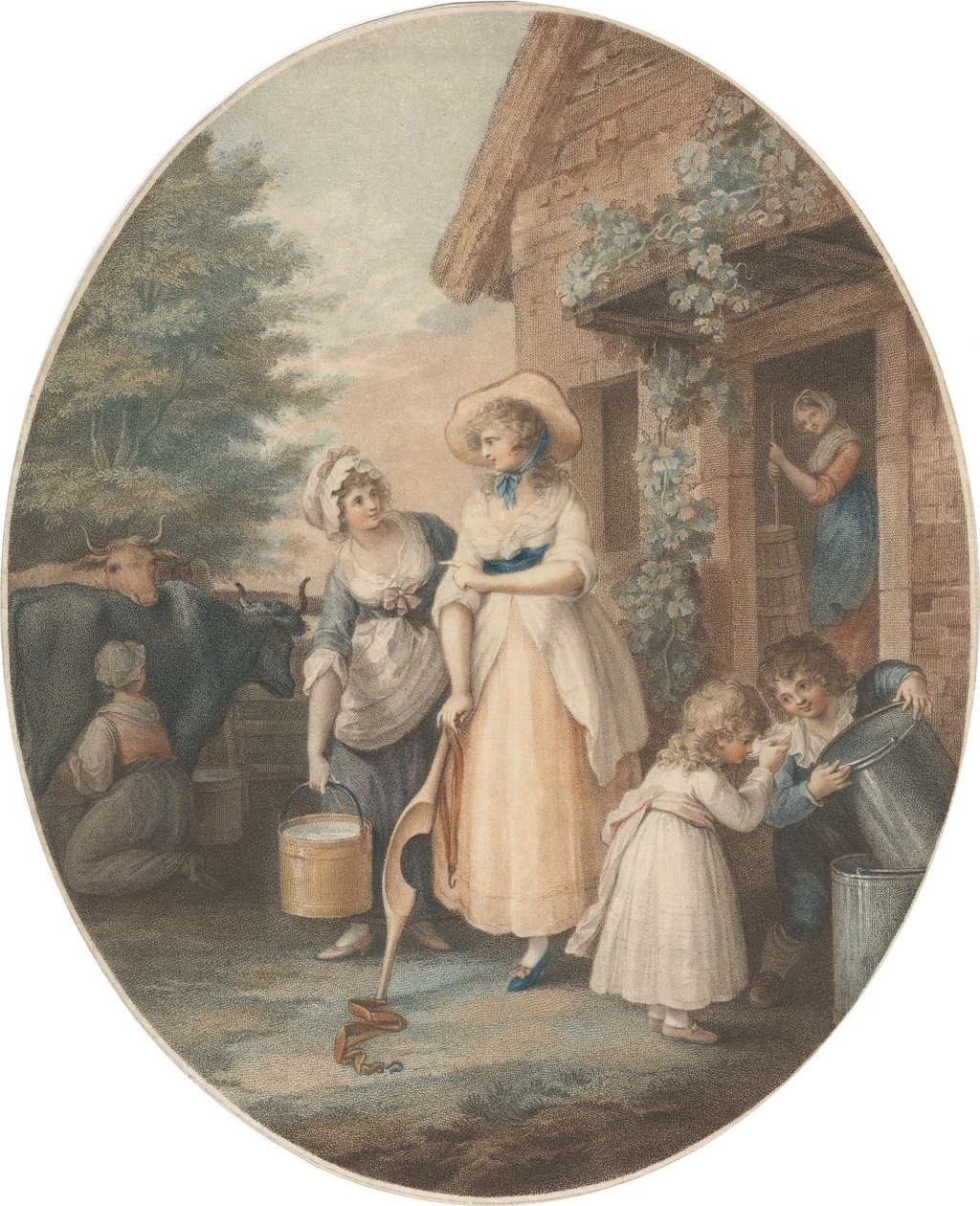 Goedemorgen door Francesco Bartolozzi