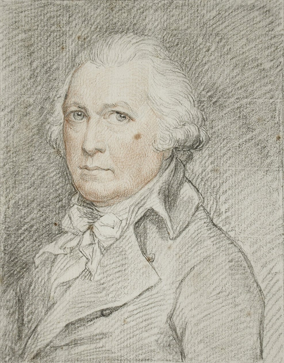 Portret van Joseph Rose door Francesco Bartolozzi