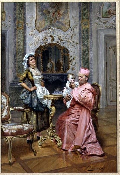 De Favoriet van de Kardinaal door Francesco Brunery