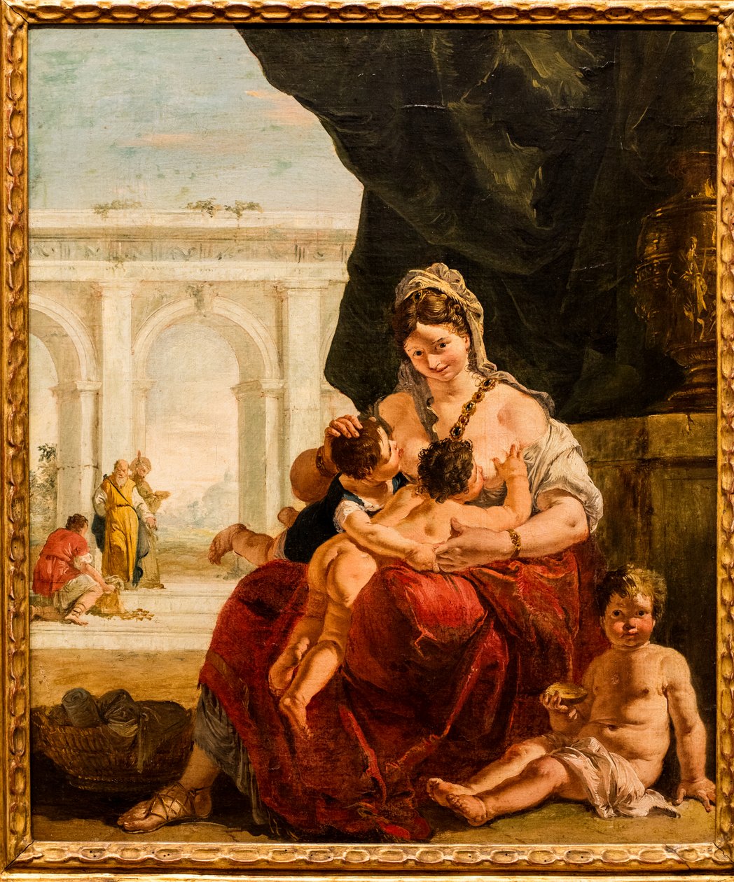 Liefdadigheid door Francesco Fontebasso