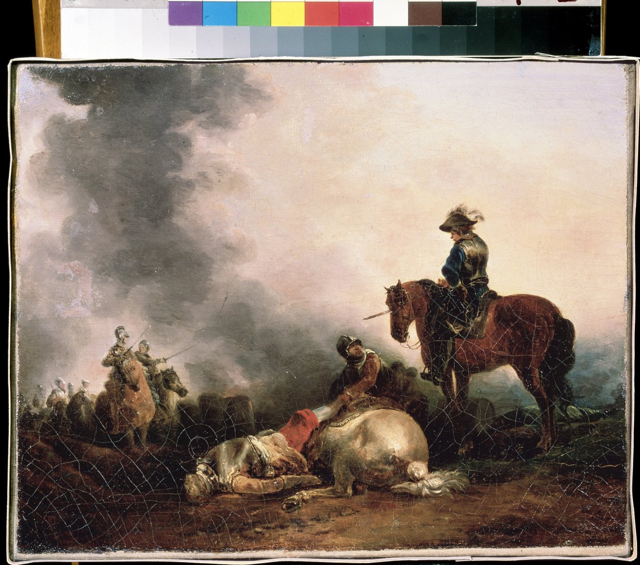 Na de Slag (After the battle) door Francesco Giuseppe Casanova