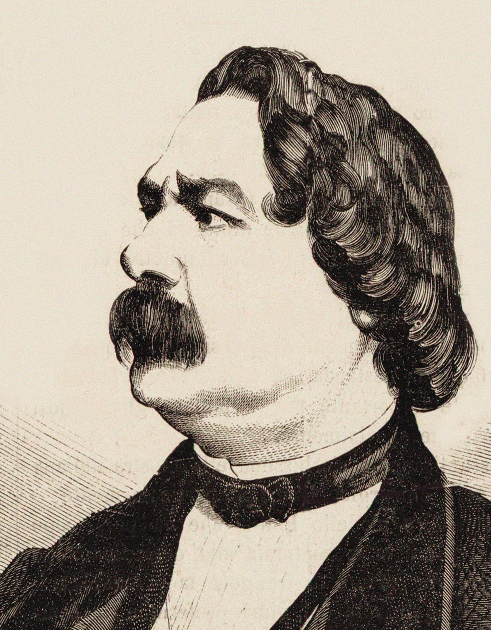 Portret van de componist Enrico Petrella 1813-1877 door Francesco Gonin