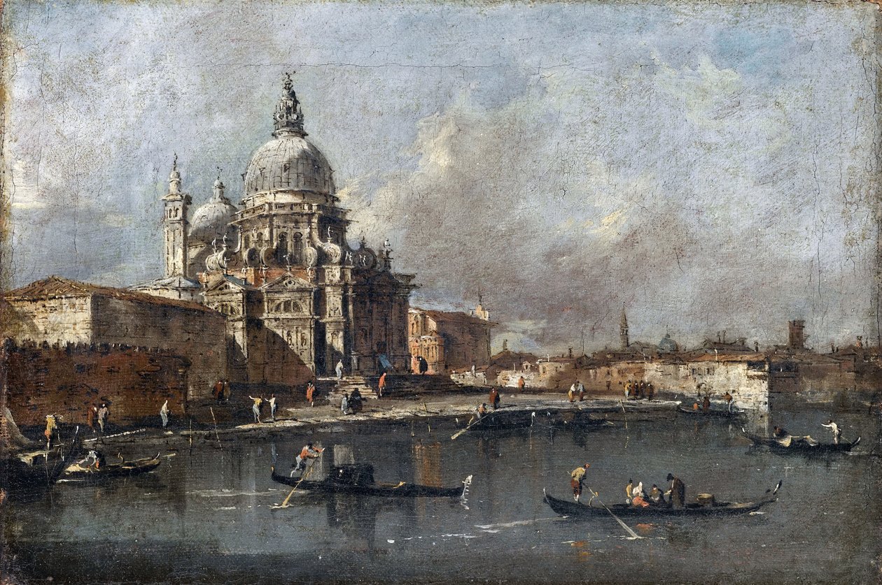 Santa Maria della Salute, Venetië, ca. 1780 door Francesco Guardi