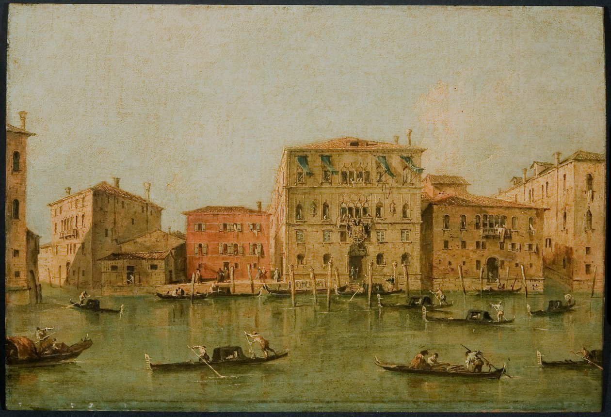 Uitzicht op het Palazzo Loredan dell