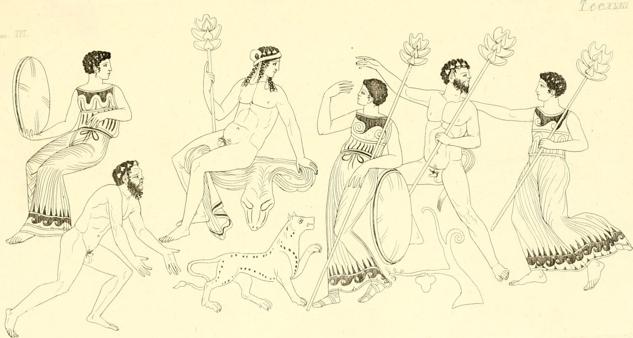INGHIRAMI(1835) Schilderijen van Fictiele Vazen Vol3 T243 (14781773201) door Francesco Inghirami