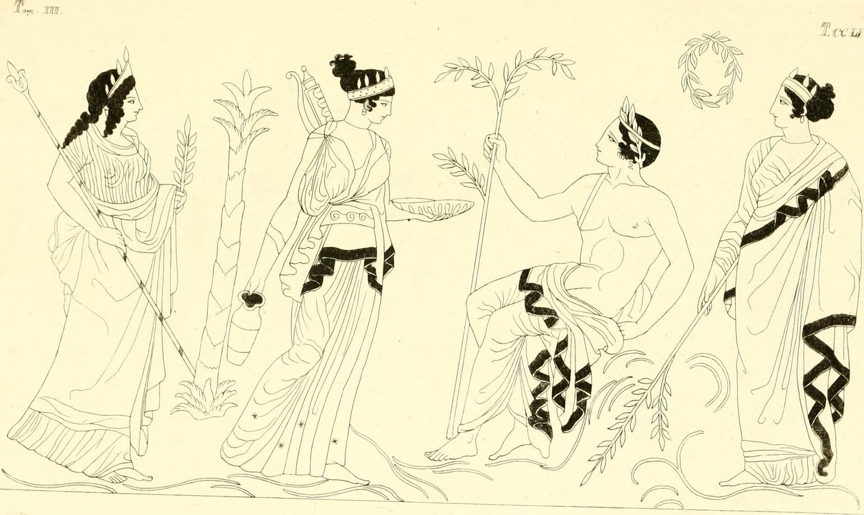INGHIRAMI(1835) Schilderijen van Fictiele Vazen Vol3 T255 (14598263949) door Francesco Inghirami
