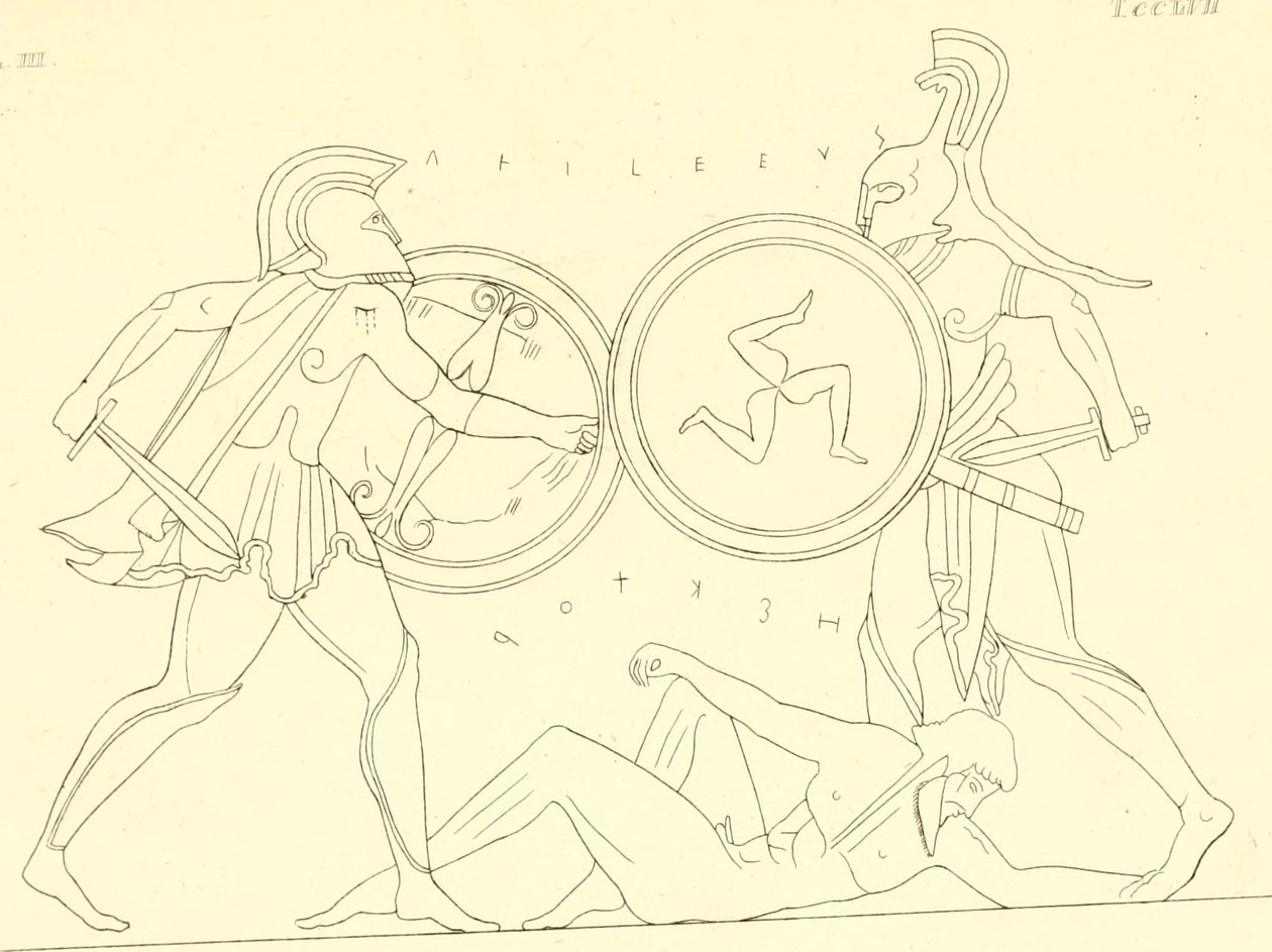 INGHIRAMI(1835) Schilderijen van Fictiele Vazen Vol3 T257 (14784576482) door Francesco Inghirami