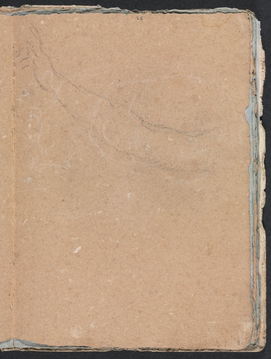 Verona Schetsboek: Arm pagina 51, 1760 door Francesco Lorenzi