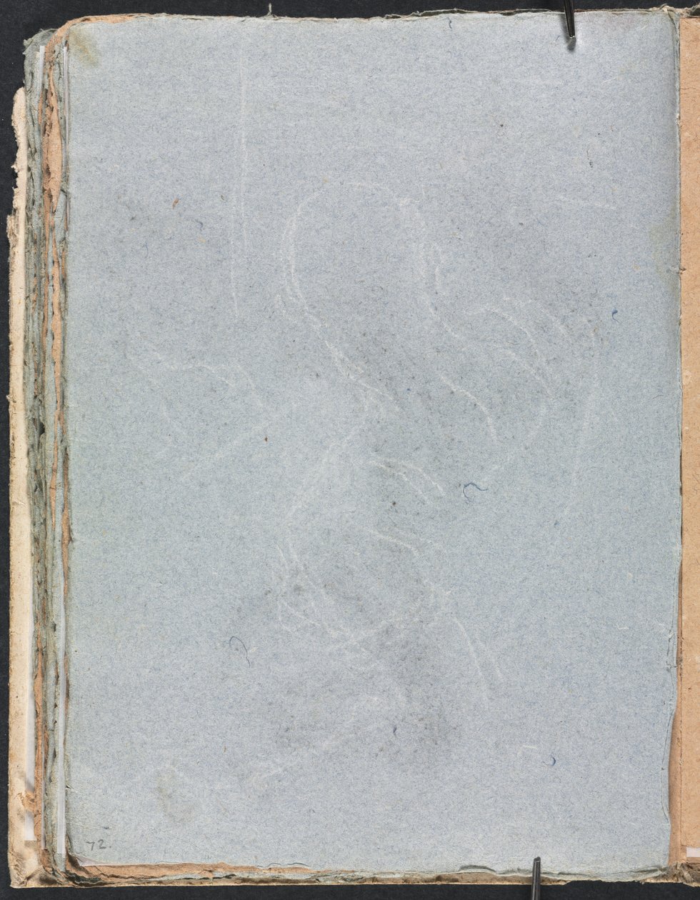 Verona Schetsboek: Figurenstudie (pagina 72) door Francesco Lorenzi