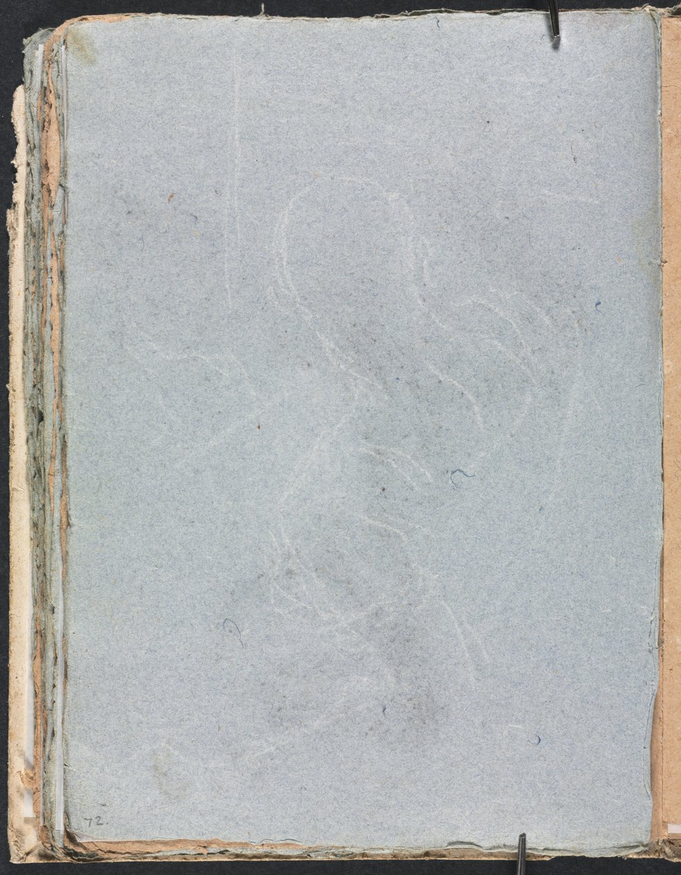 Verona Schetsboek: Figurenstudie pagina 72, 1760 door Francesco Lorenzi