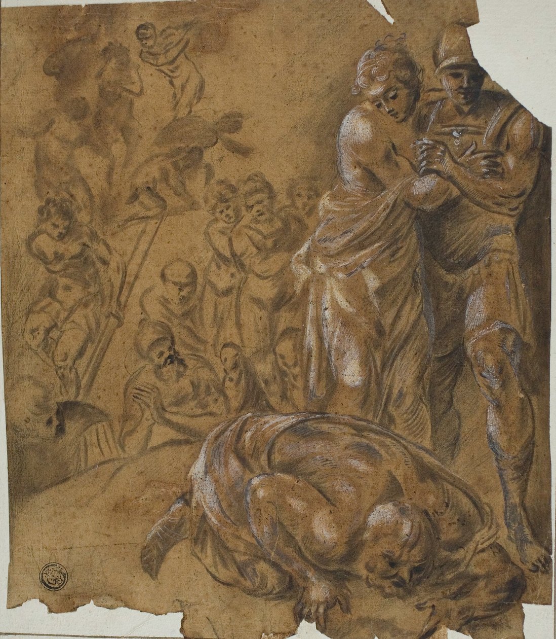 Terugkeer van Agamemnon door Francesco Primaticcio