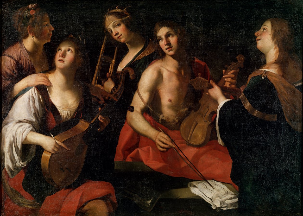 Concert, laat 16e of vroeg 17e eeuw door Francesco Rustici