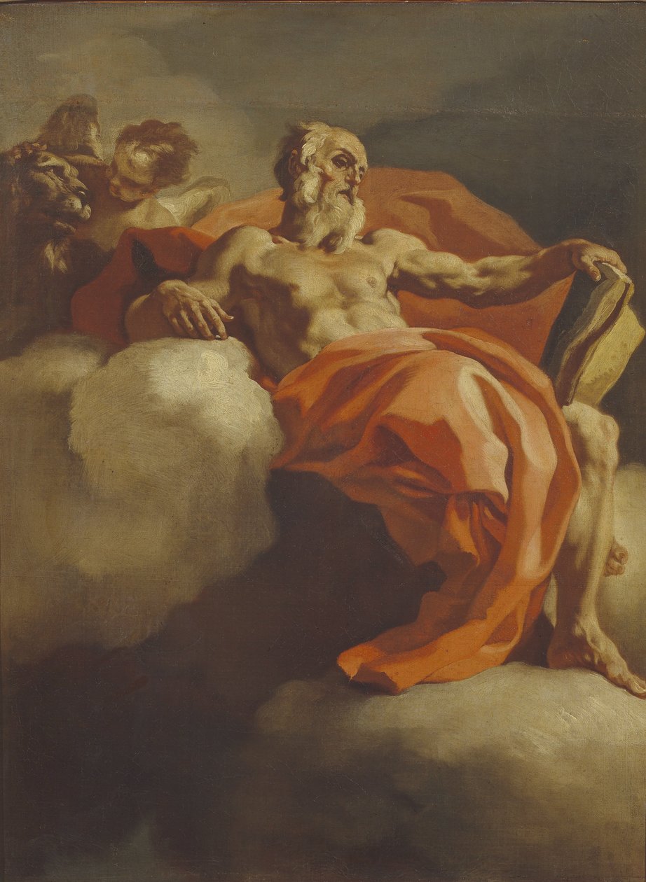 Sint Hiëronymus door Francesco Solimena