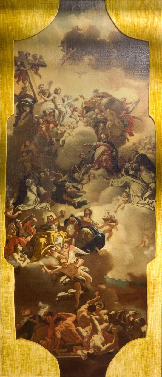 Der Triumph des Dominikanerordens door Francesco Solimena