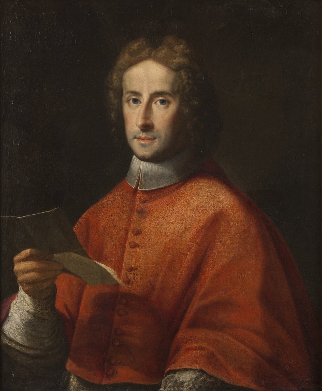 Kardinaal Pietro Ottoboni door Francesco Trevisani