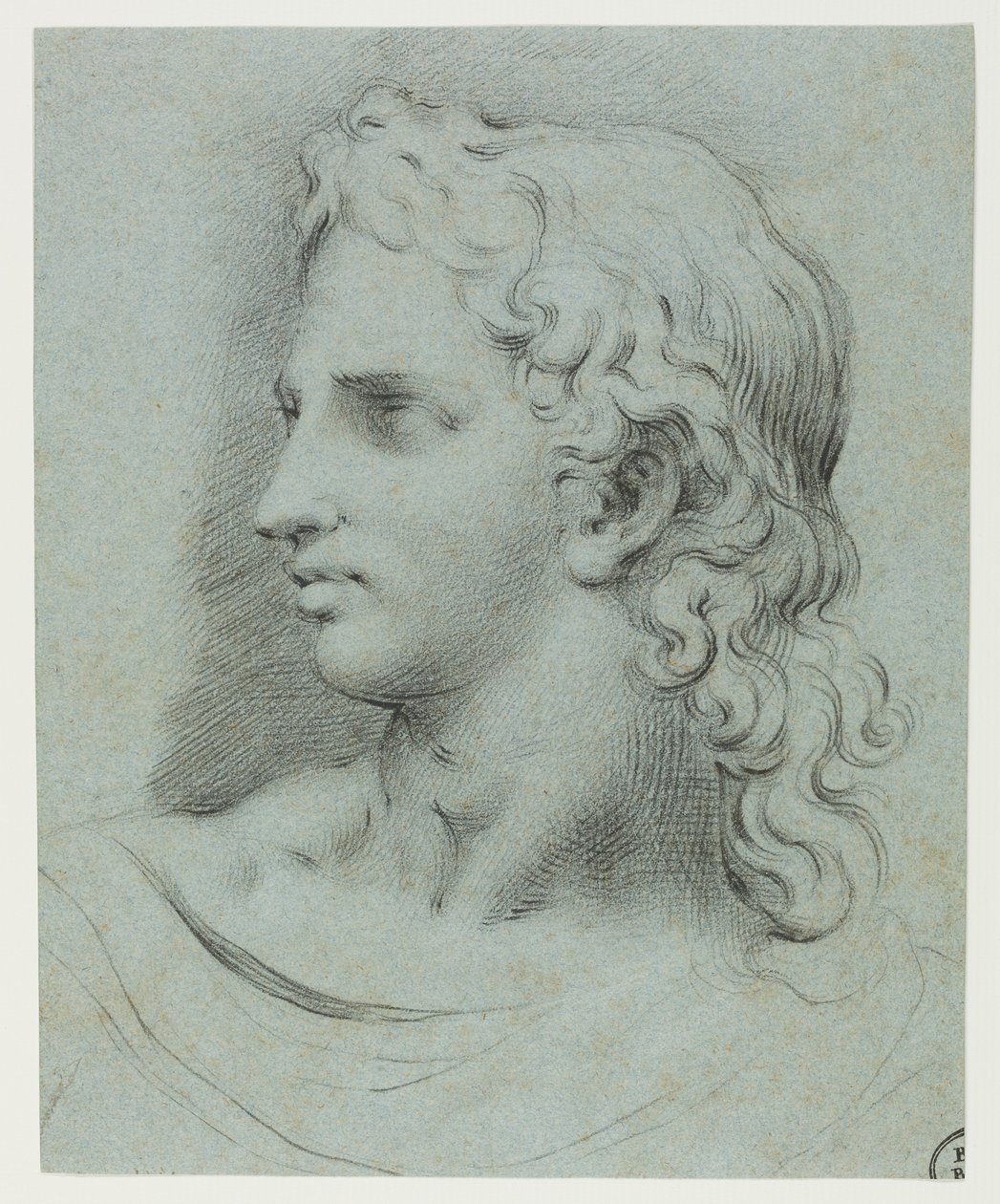 De doop van de eunuch door Francesco Villamena