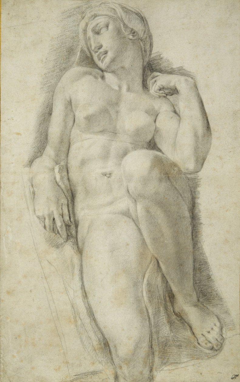 Aurora (naar Michelangelo Buonarroti) door Francesco de Rossi Salviati Cecchino