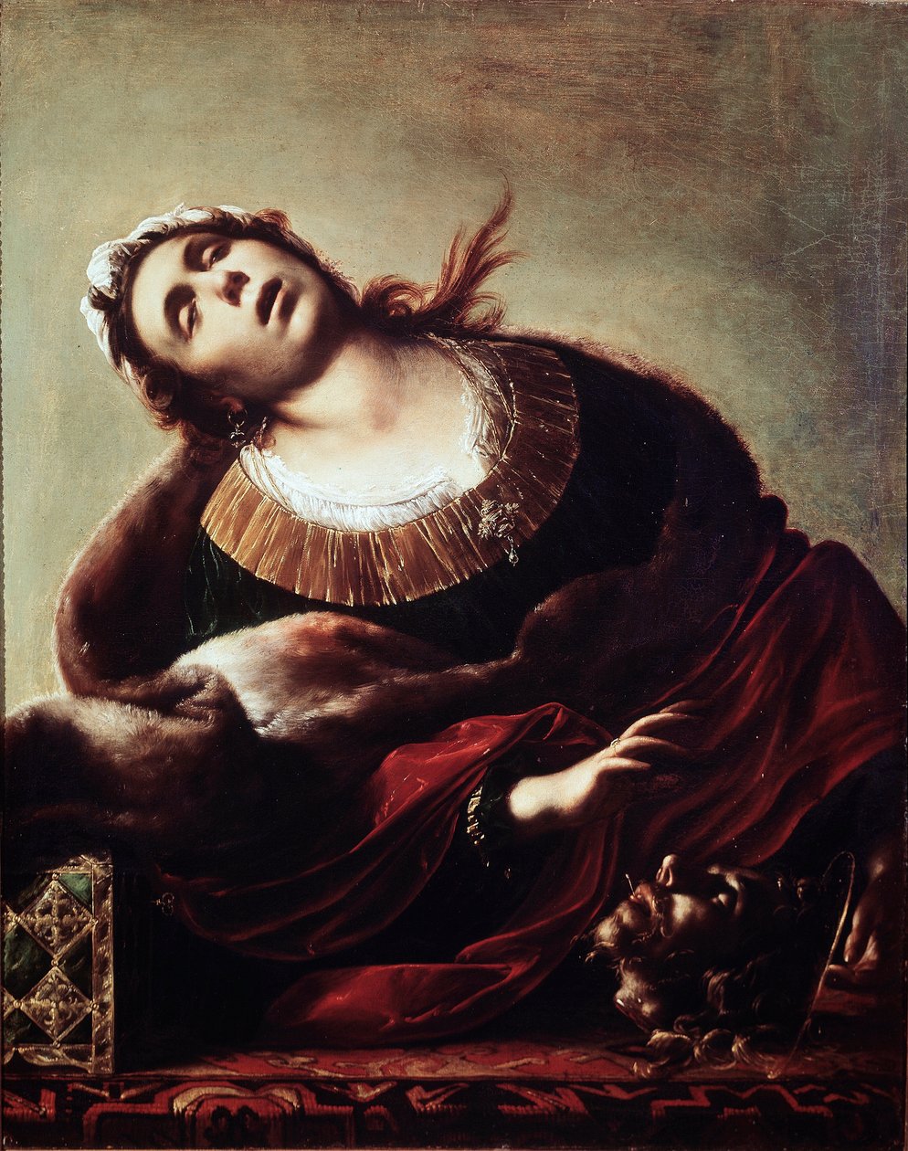 Herodiade met het hoofd van Johannes de Doper door Francesco del Cairo