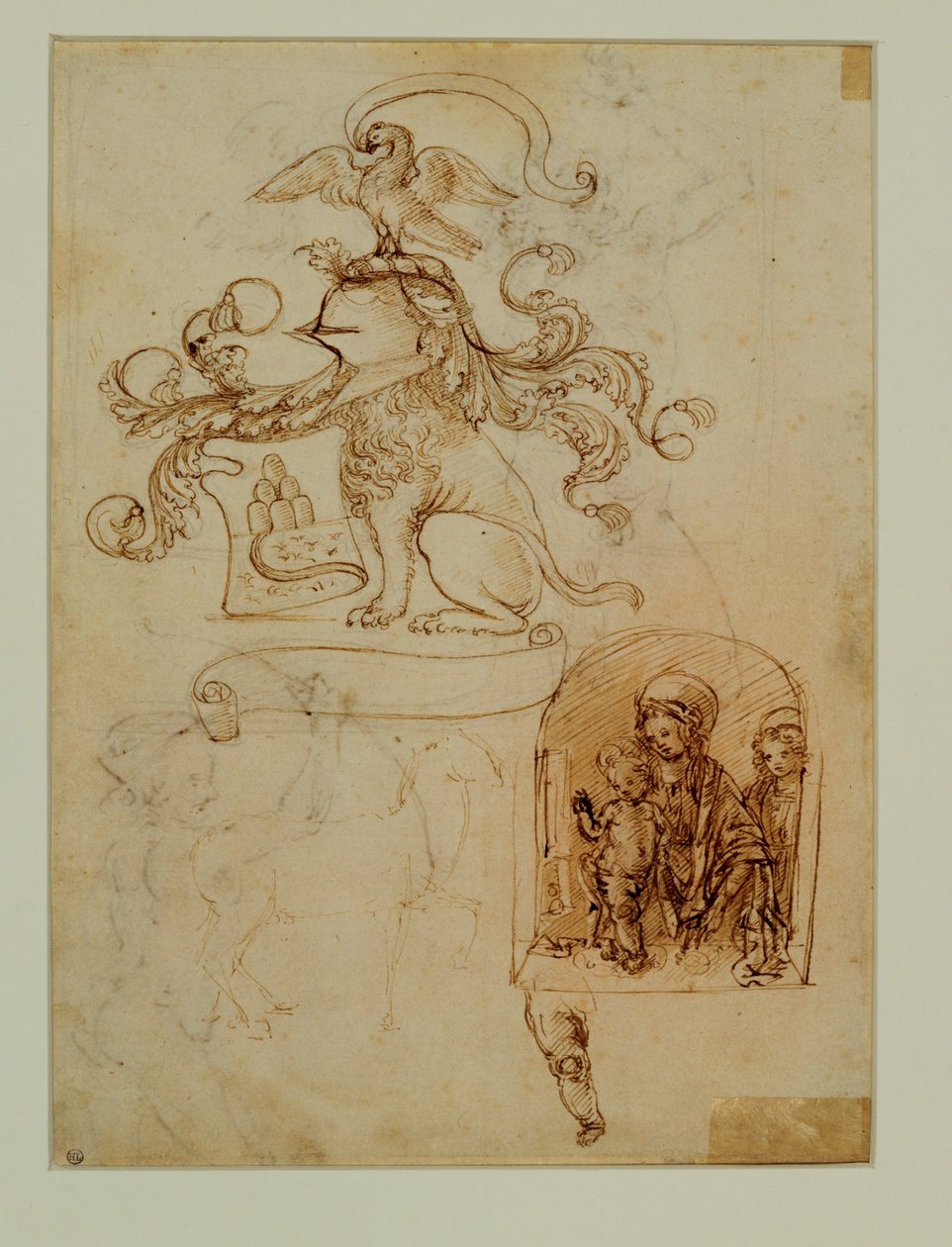 Heraldische elementen ... door Francesco di Simone (attr. to)