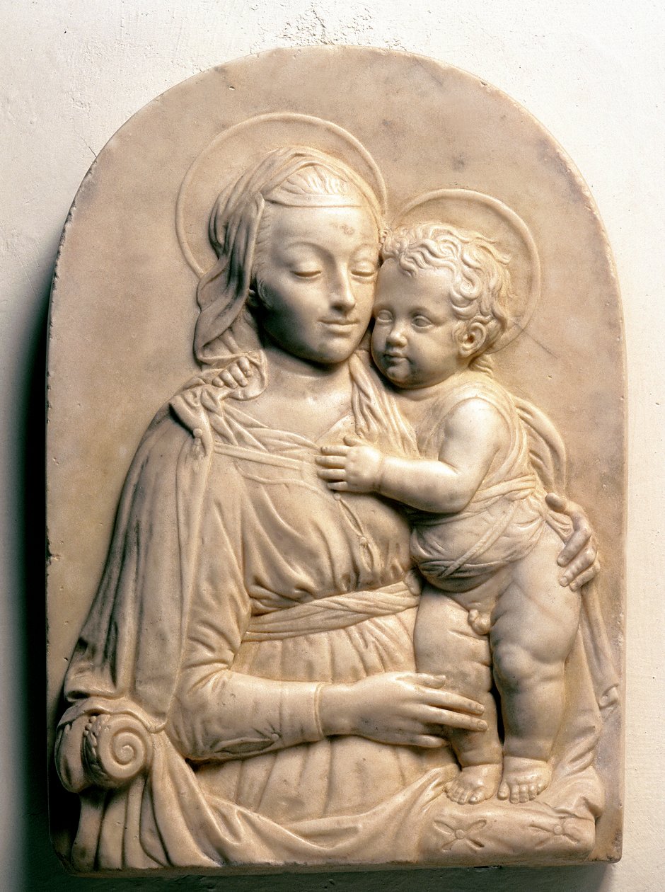 De Maagd met het Kind door Francesco di Simone da Fiesole Ferrucci
