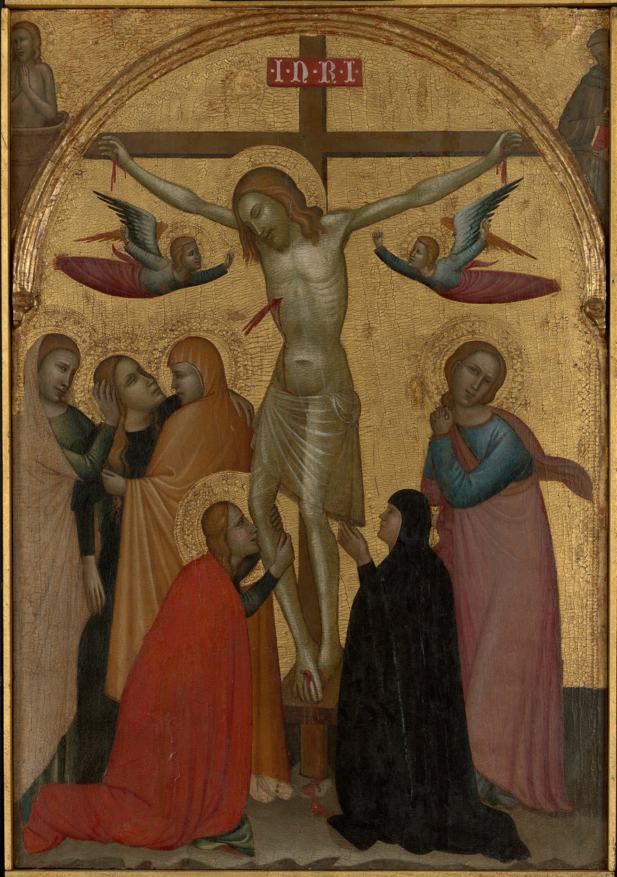 De Kruisiging, ca. 1370 door Francescuccio Ghissi