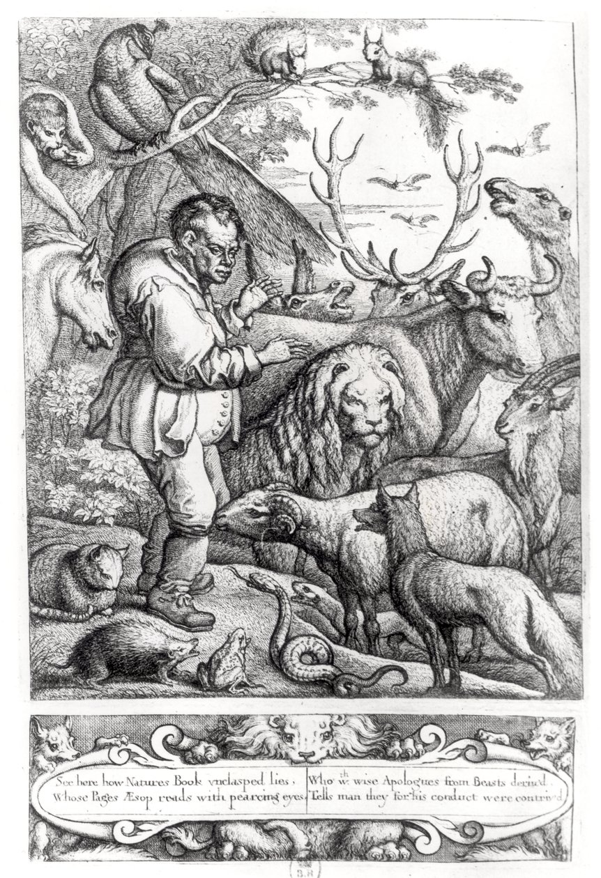 Illustratie uit de Inleiding tot Aesopus