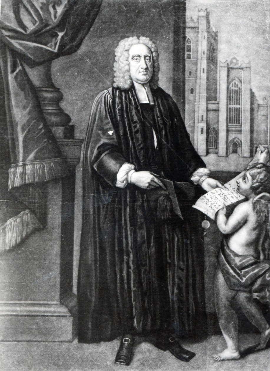 Jonathan Swift, gegraveerd door Andrew Miller, 1743 door Francis Bindon
