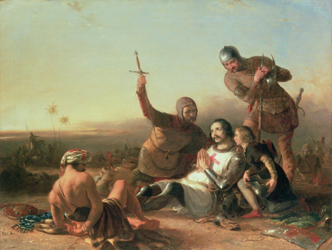 De kruisvaarder door Francis Phillip Stephanoff