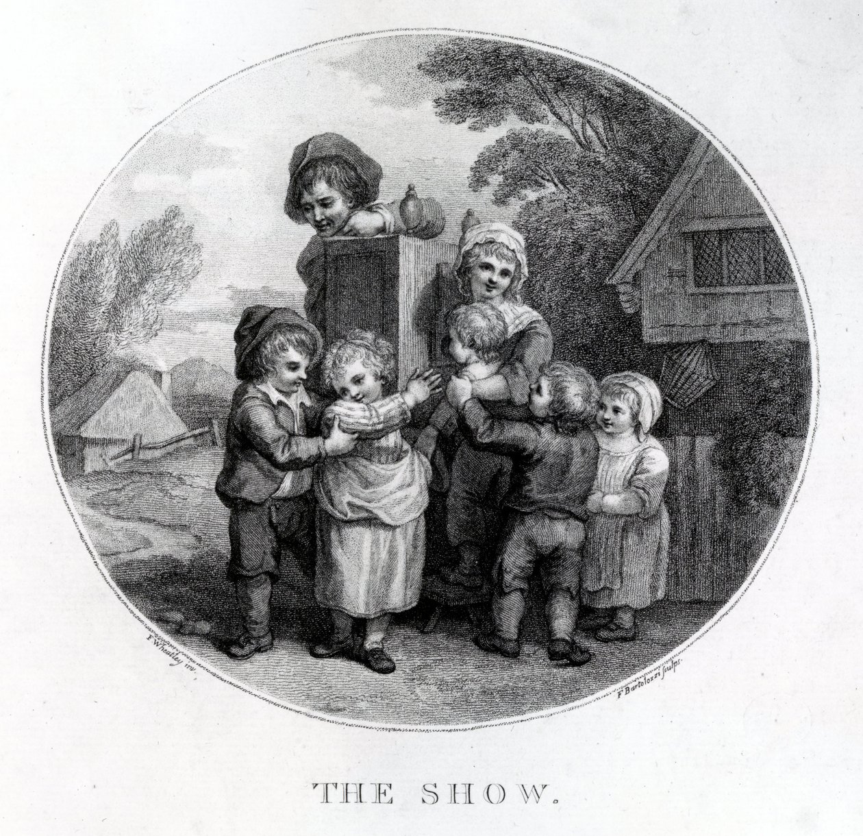 De kijkdoos, 1789 door Francis Wheatley