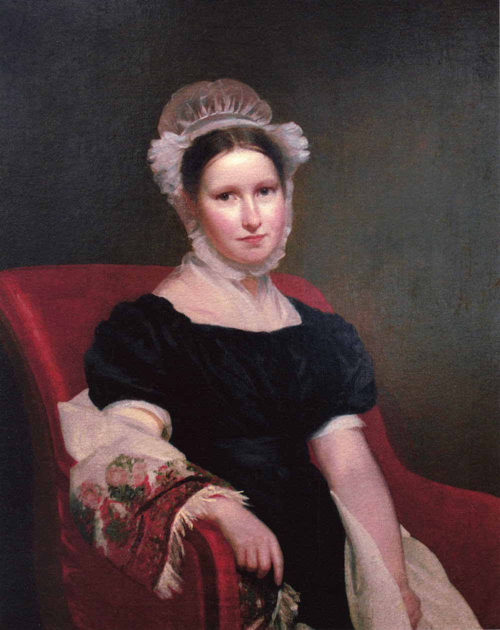 Jane Francis Tuckerman 1794-1858 door Francis Alexander