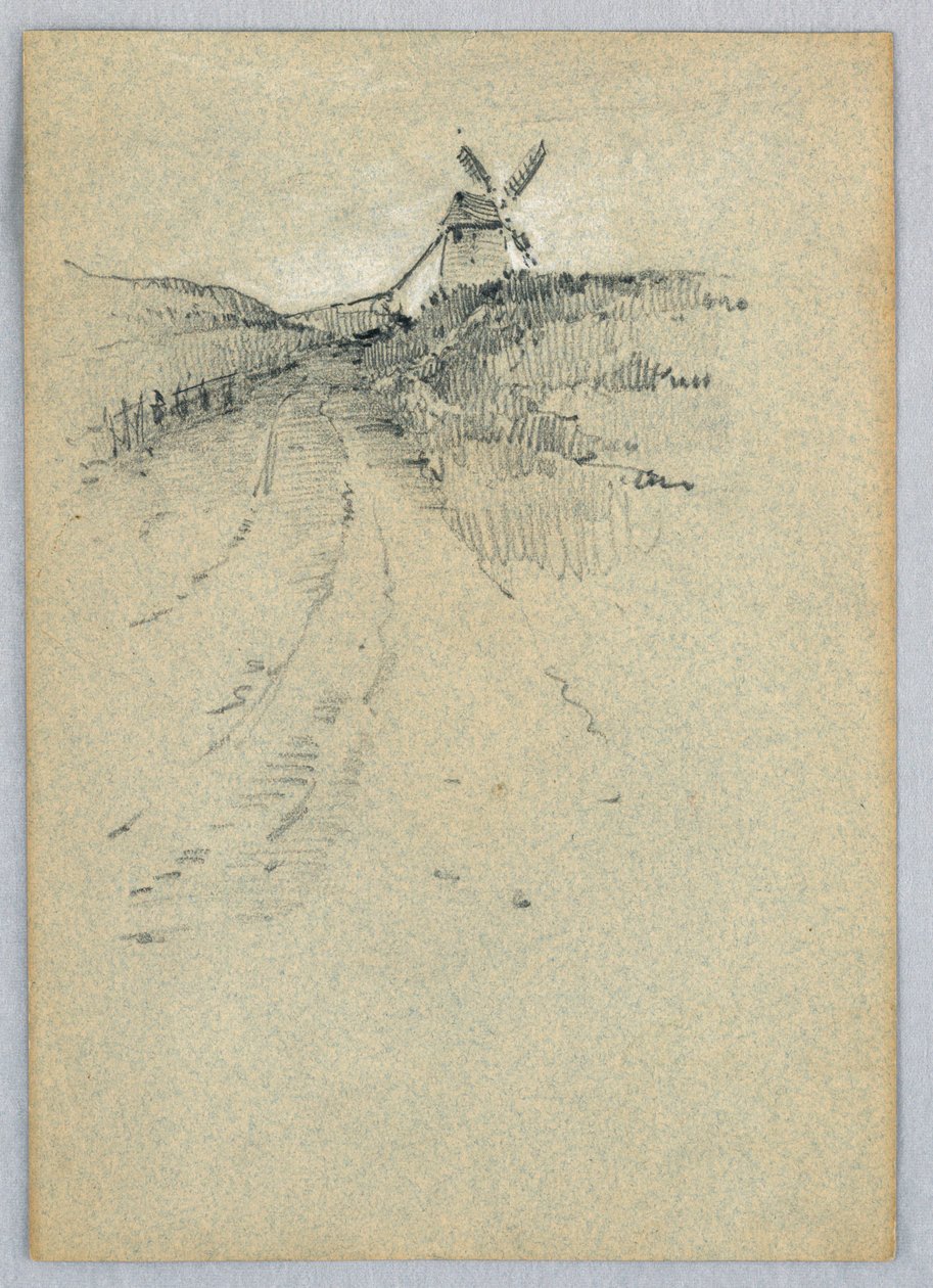 Een Windmolen door Francis Augustus Lathrop