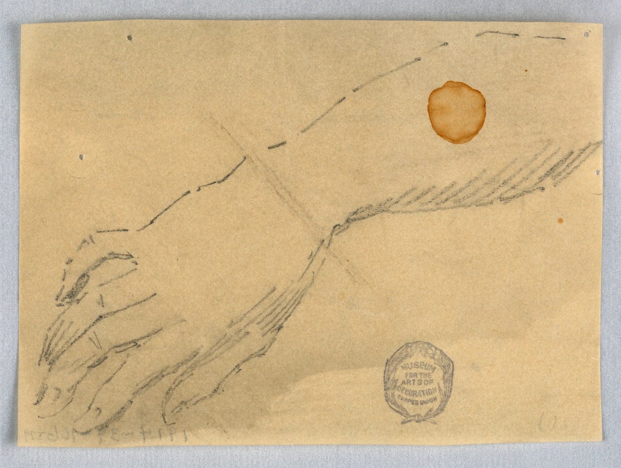 Schets van Hand en Pols door Francis Augustus Lathrop