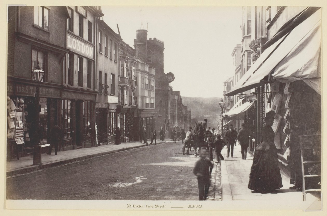 33 Exeter, Fore Street door Francis Bedford